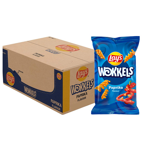 Lay&apos;s - Wokkels Paprika - 24x 30g