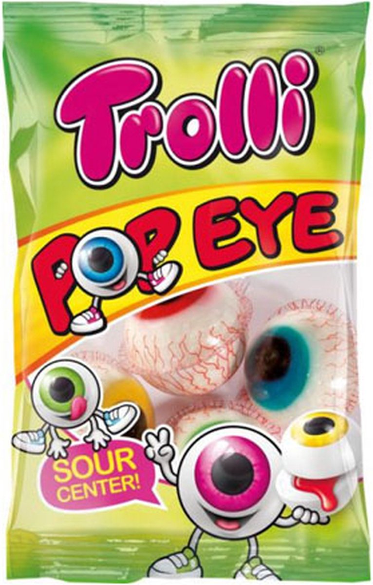 Trolli - Glotzer (oogballen) - 21x 75g