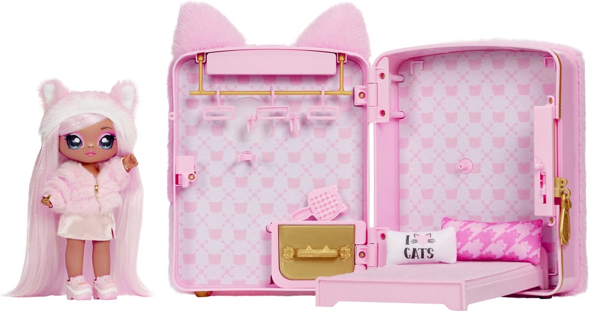 MGA NaNaNa Surprise 3in1 Backpack Bedr. S 3 Playset - Roze
