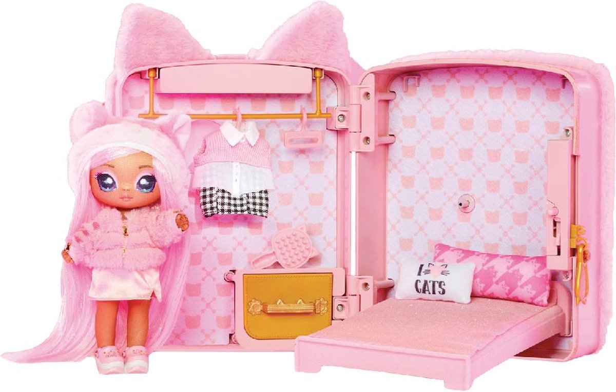 MGA NaNaNa Surprise 3in1 Backpack Bedr. S 3 Playset - Roze