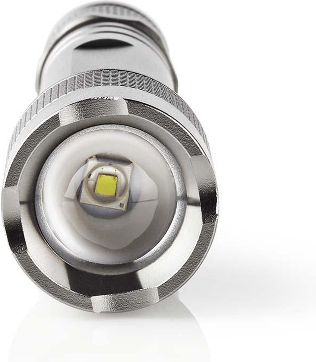 Nedis Led-zaklamp - Ltrh3wgy - Grijs