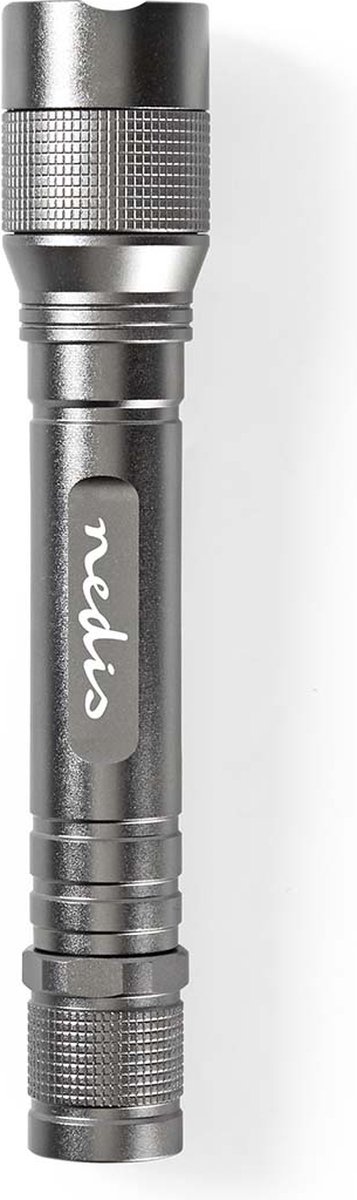 Nedis Led-zaklamp - Ltrh3wgy - Grijs