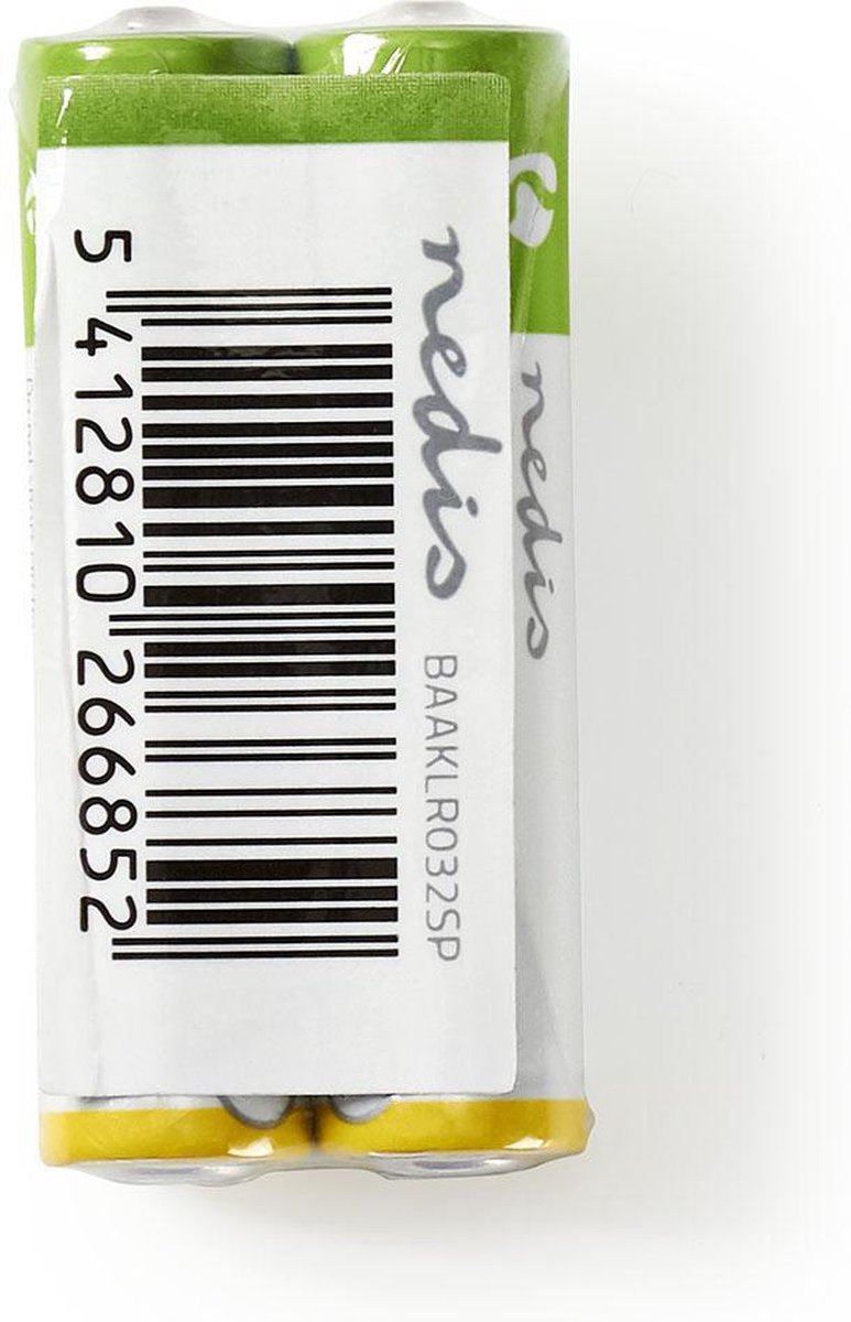 Nedis Alkaline-batterij Aaa - Baaklr032sp - Groen