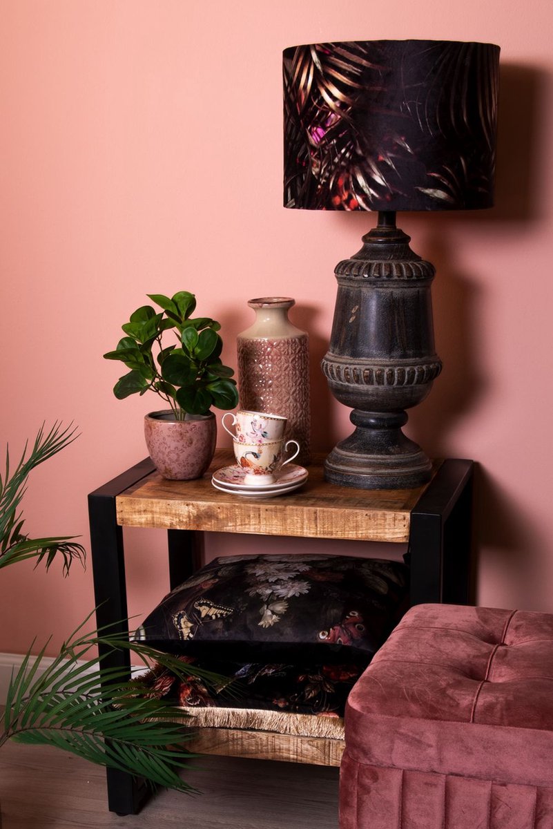 Clayre & Eef e Bijzettafel 60*40*60 Cm 50491 - Bruin