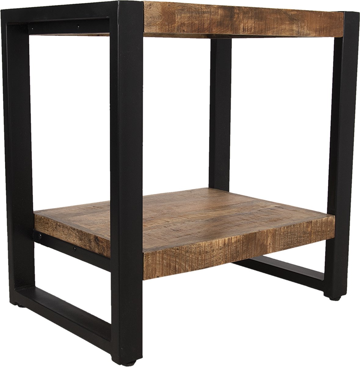 Clayre & Eef e Bijzettafel 60*40*60 Cm 50491 - Bruin