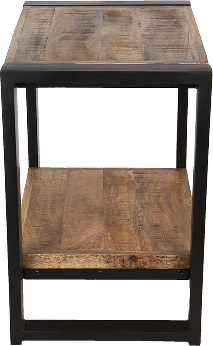 Clayre & Eef e Bijzettafel 60*40*60 Cm 50491 - Bruin