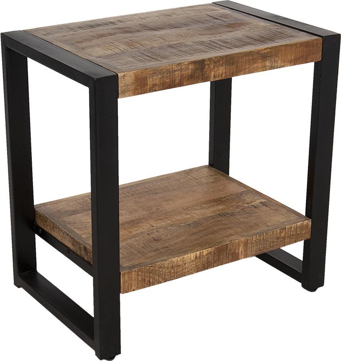 Clayre & Eef e Bijzettafel 60*40*60 Cm 50491 - Bruin