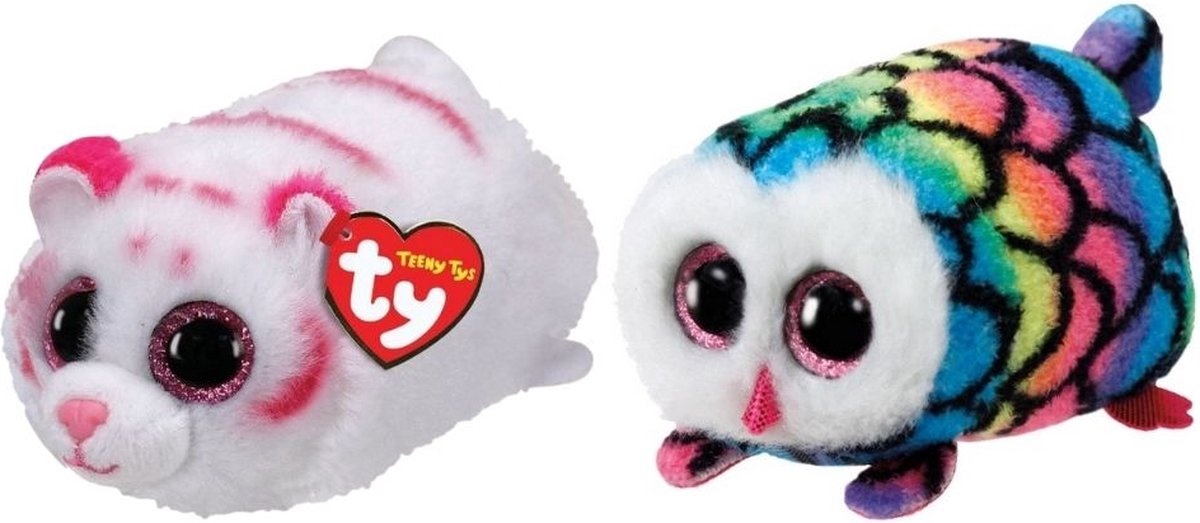 ty - Knuffel - Teeny &apos;s - Tabor Tiger & Hootie Owl