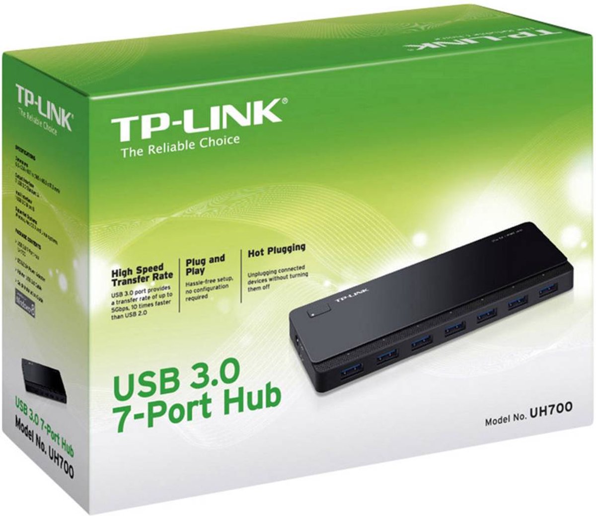 Tp-link UH700 7 poorts USB hub