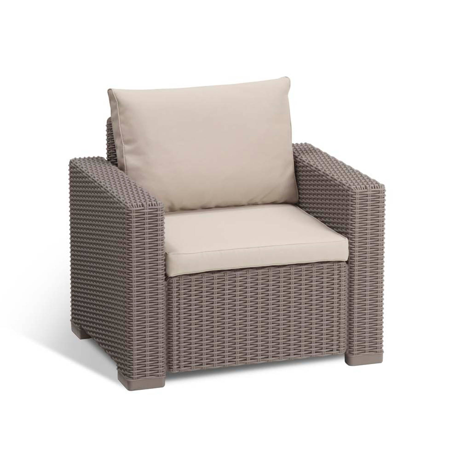 Allibert Loungestoel California Set Van 2 - Cappuccino - Marrón