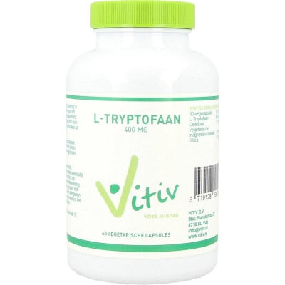 Vitiv L-tryptofaan 60 Vegetarische Capsule