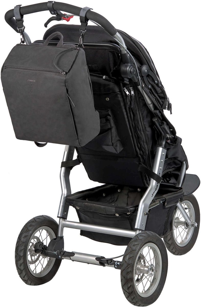 Lässig Luiertas Rugzak Ten - Anthraciet