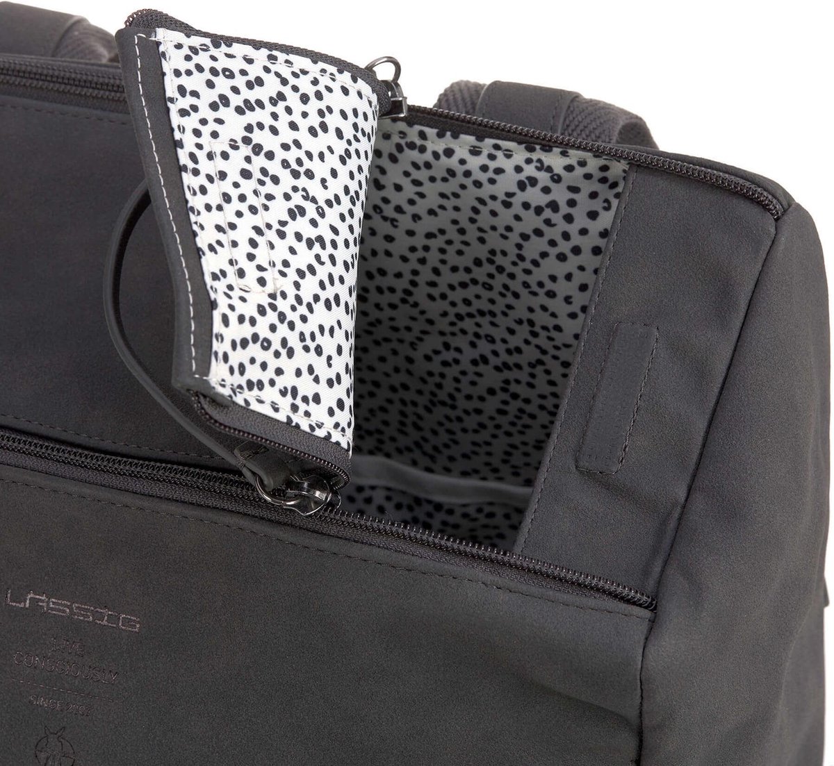 Lässig Luiertas Rugzak Ten - Anthraciet