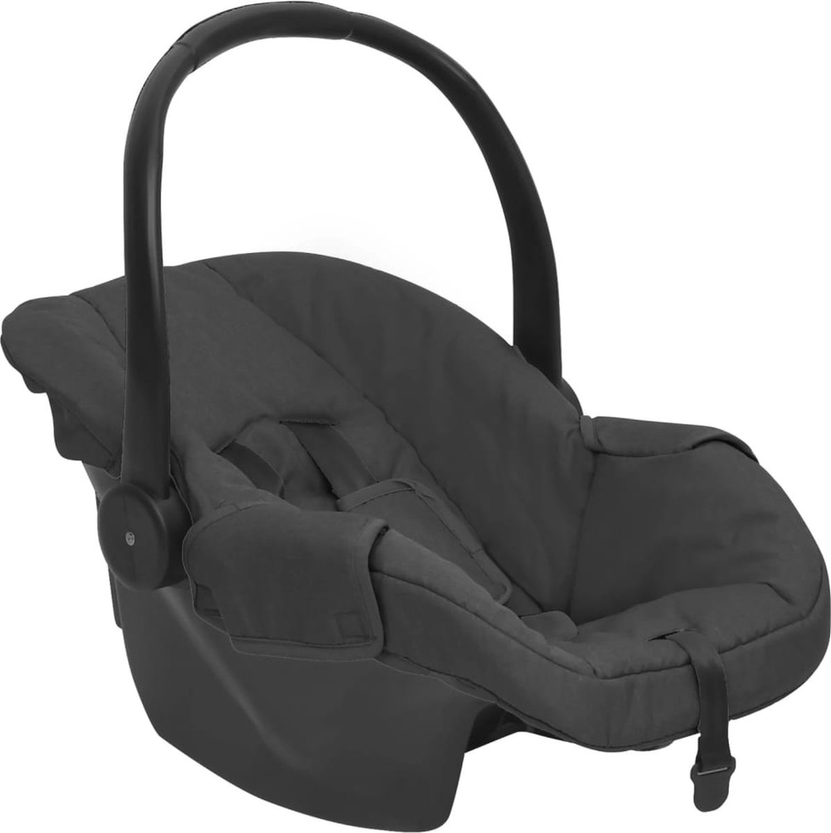 Vidaxl Babyautostoel 42x65x57 Cm Antracietkleurig - Grijs