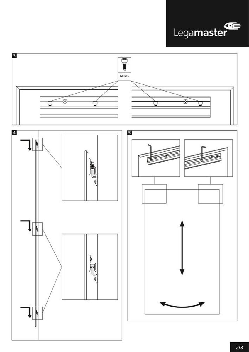 Legamaster Whiteboard WALL-UP -
