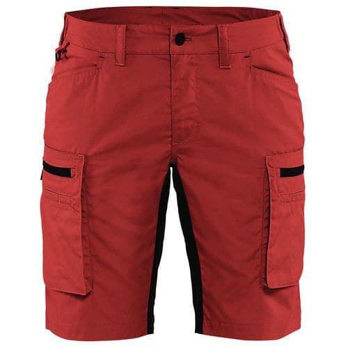 Blaklader Service Short Dames 7149 - rood/zwart