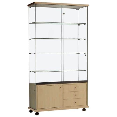 Vitrine Easy E6 - Met lage kast