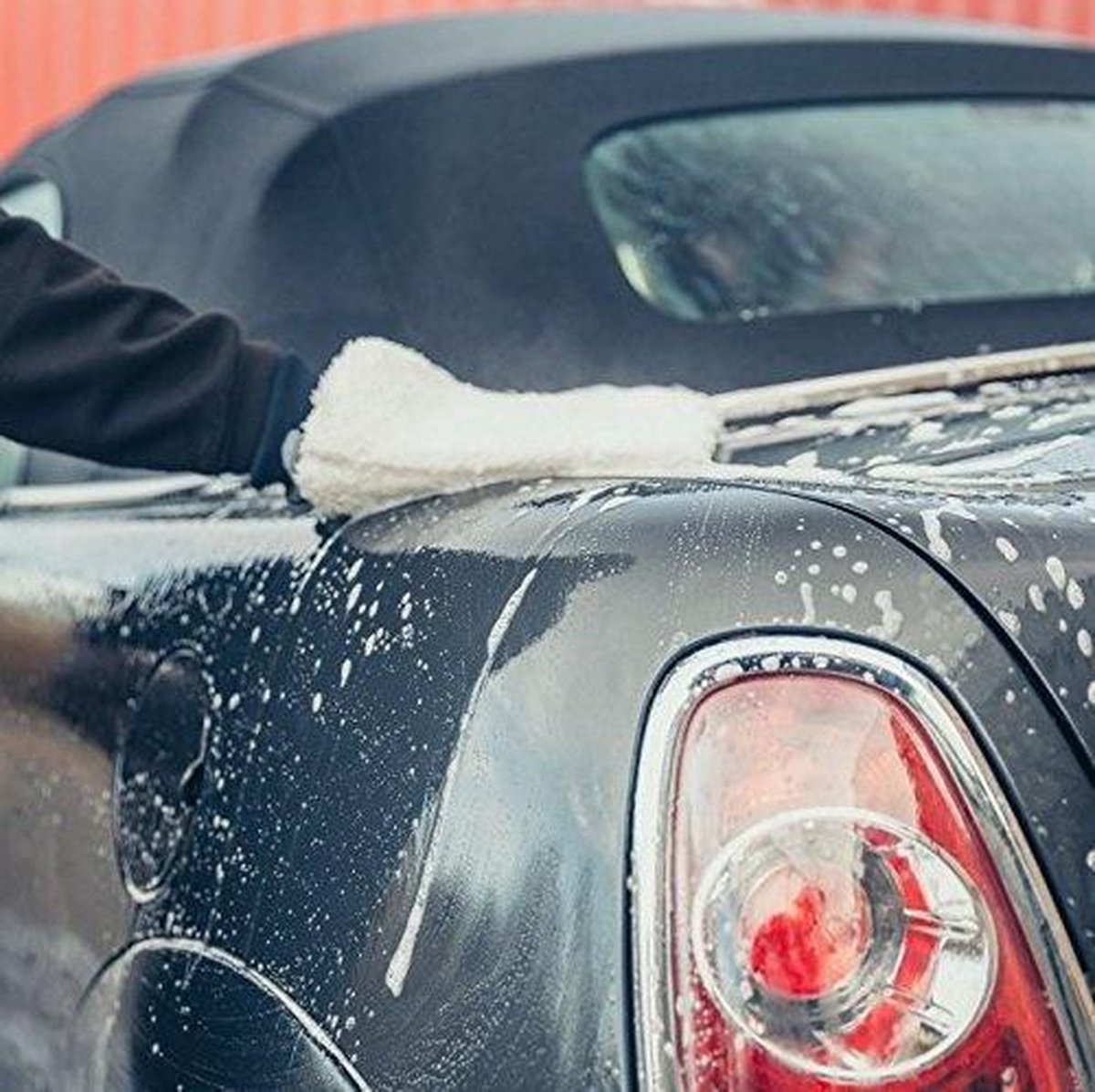 Meguiar's Washandschoen Wash Mitt Microvezel 28 Cm Wit