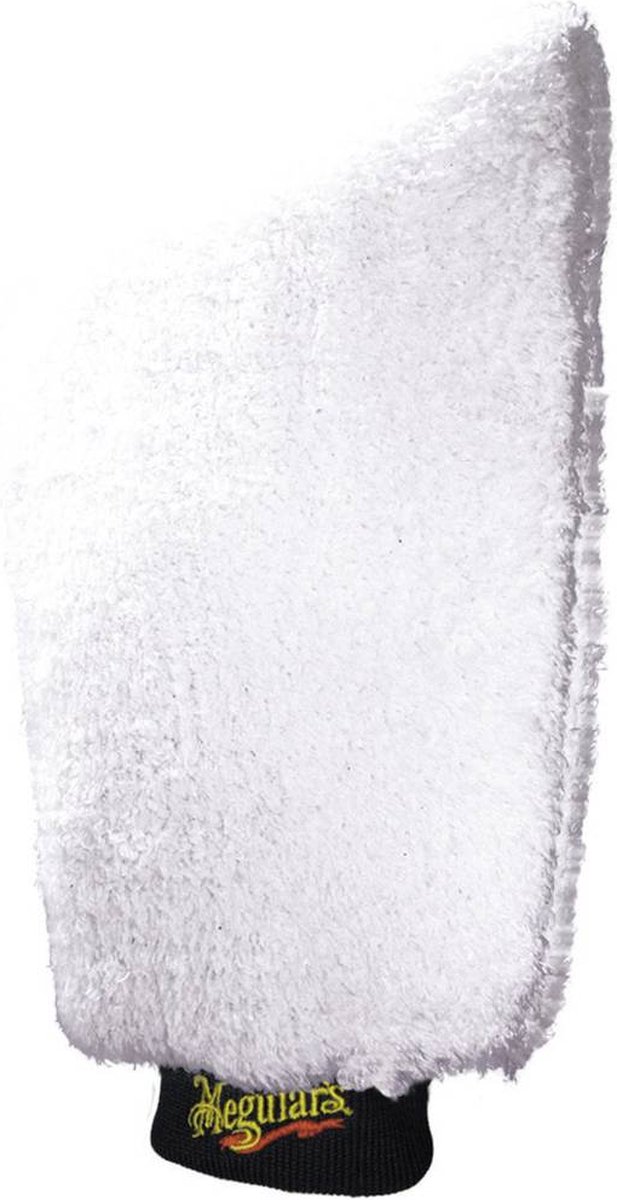 Meguiar's Washandschoen Wash Mitt Microvezel 28 Cm Wit