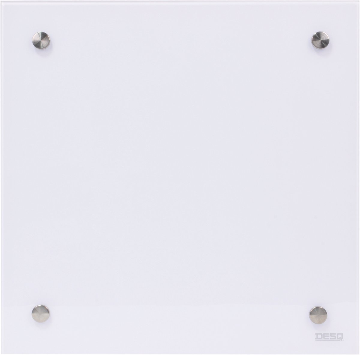 Desq Magnetisch whiteboard van glas Pure White