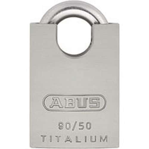 Abus Gewapend hangslot Titalium serie 90 - Standaard - 5 sleutels