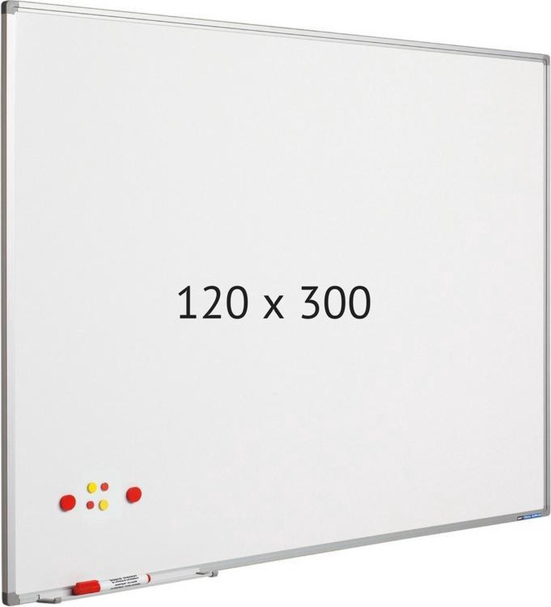 Smit Visual Magnetisch ecologisch whiteboard Softline - Gelakt