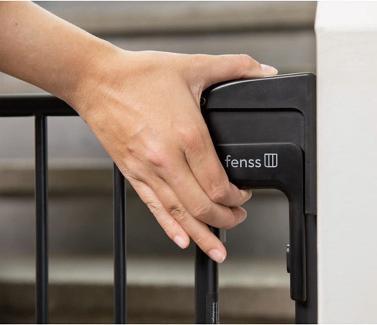 A3 Safetydoor Traphekje Mat - Zwart