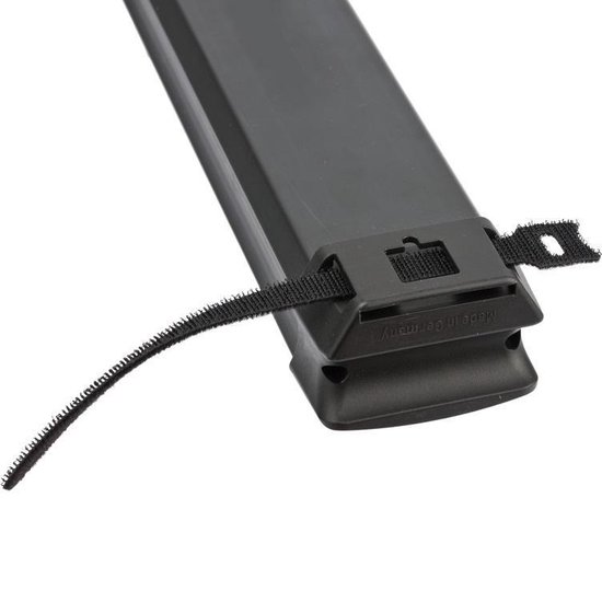 Brennenstuhl 1951560101 Stekkerdoos met schakelaar 6-voudig, Wit Randaarde stekker 1 stuk(s) - Zwart