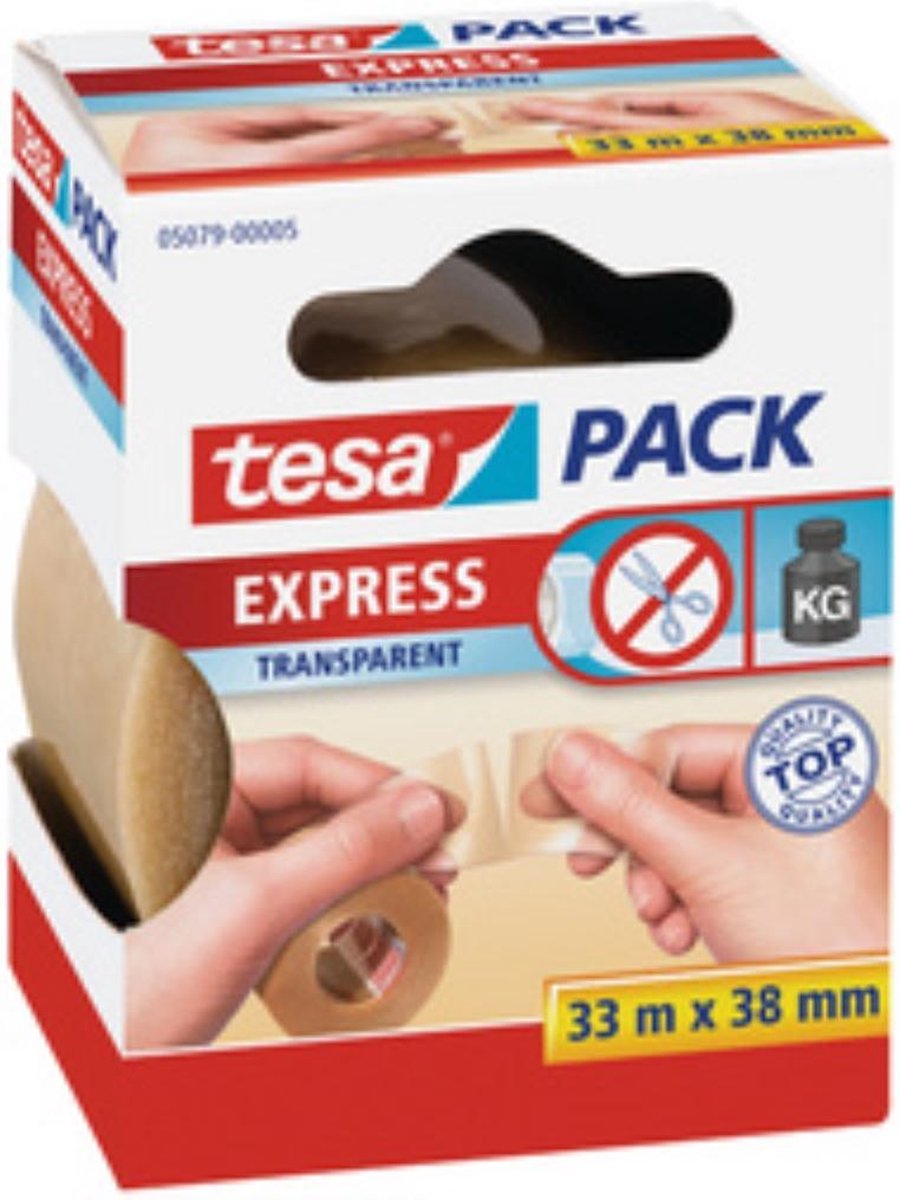 Tesa 57810 57810-00-01 Pakband pack Express (l x b) 50 m x 50 mm 50 m - Bruin