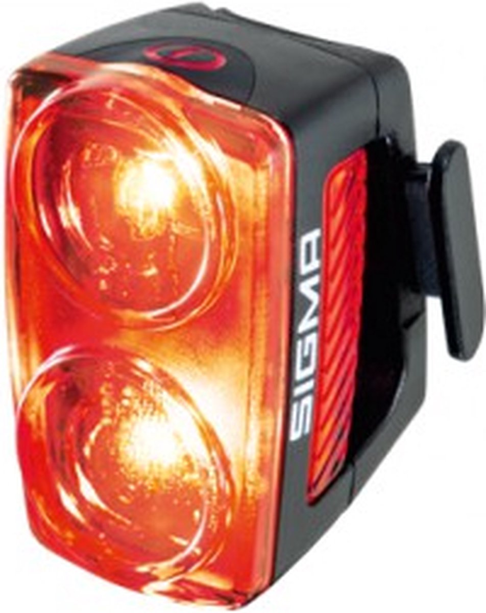 Sigma Buster Rl150 Flash Usb Achter + Remlicht 150 Lum Led Li-on / Usb - Rood