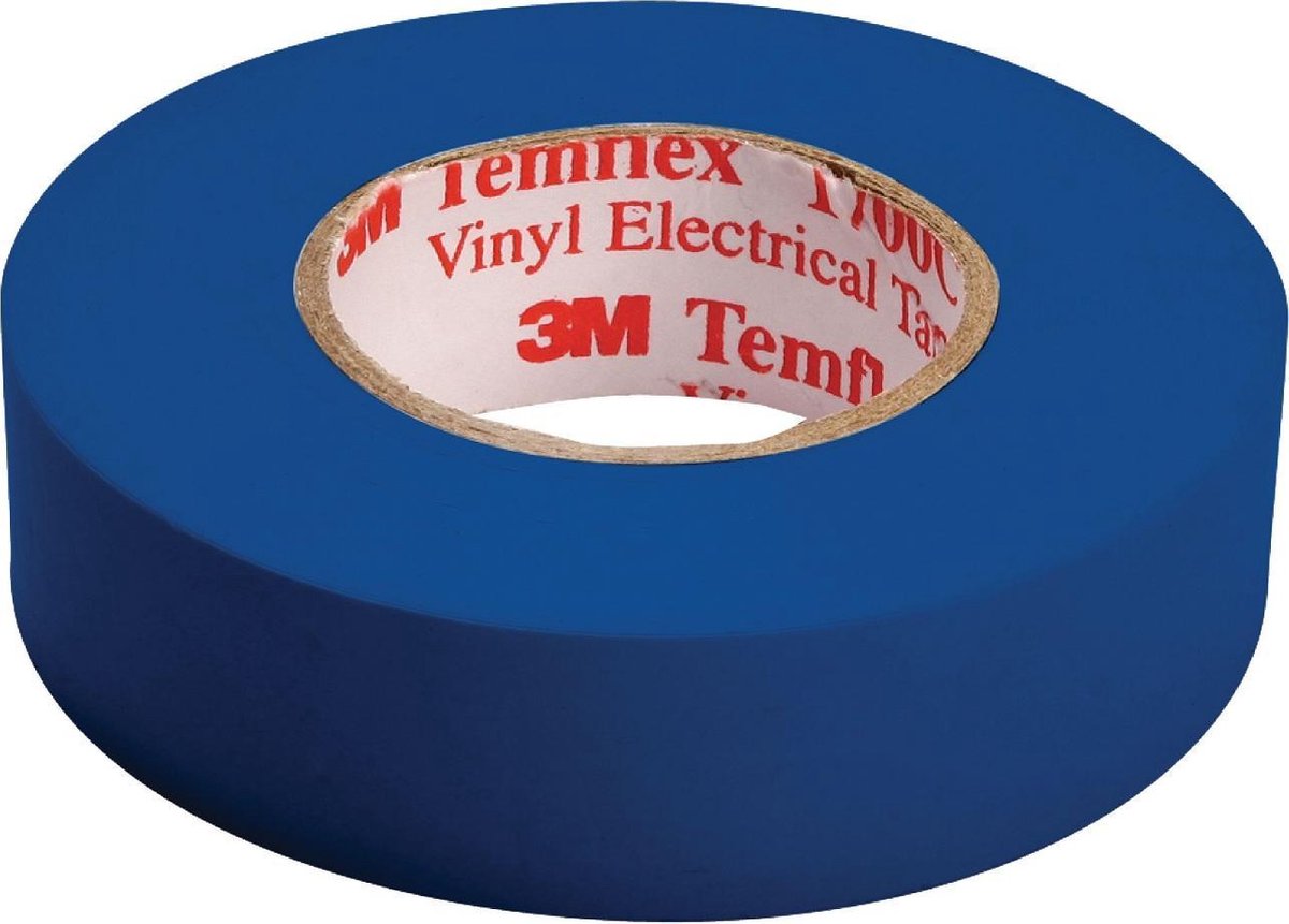 3M™ Temflexâ"¢ 1500 XE003411487 Isolatietape Temflex 1500 (l x b) 10 m x 15 mm 10 m - Blauw