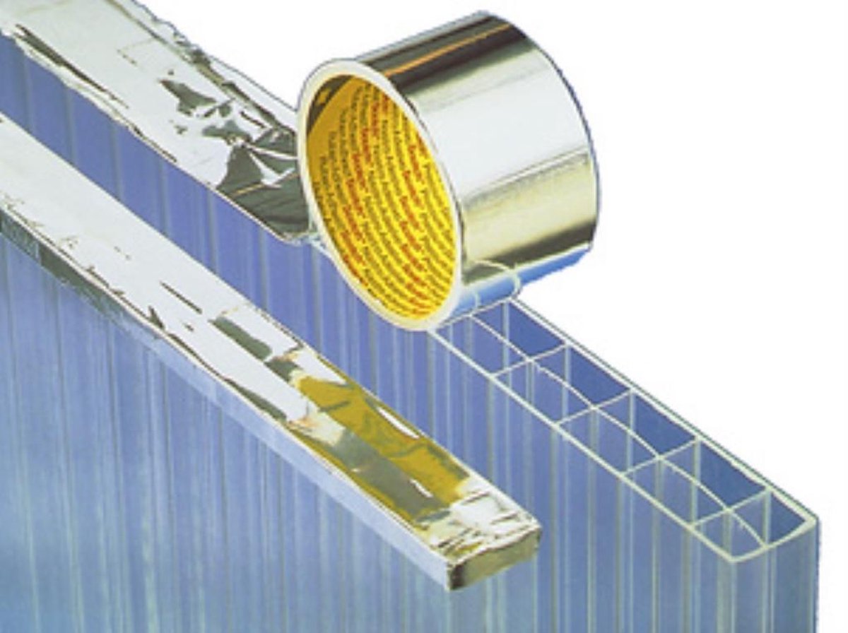 3M™ 1436F XT-6615-5215-5 Aluminium tape Zilver (l x b) 50 m x 50 mm 50 m