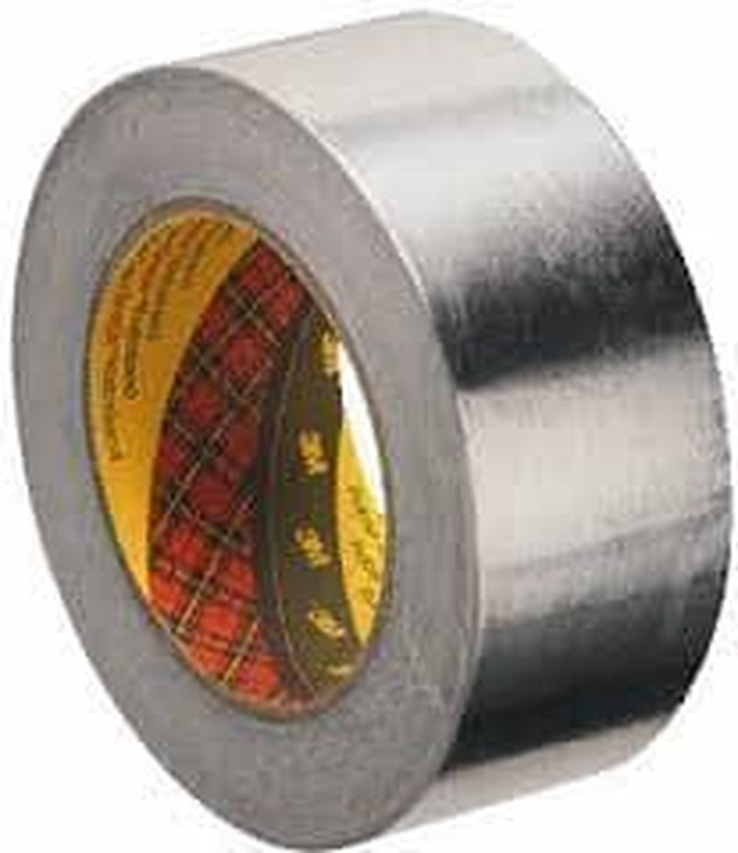 3M™ 1436F XT-6615-5215-5 Aluminium tape Zilver (l x b) 50 m x 50 mm 50 m