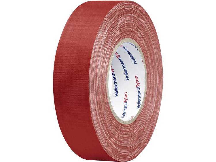 HellermannTyton HTAPE-TEX-RD-19X10 712-00201 Textieltape HelaTape Tex (l x b) 10 m x 19 mm 10 m - Rood