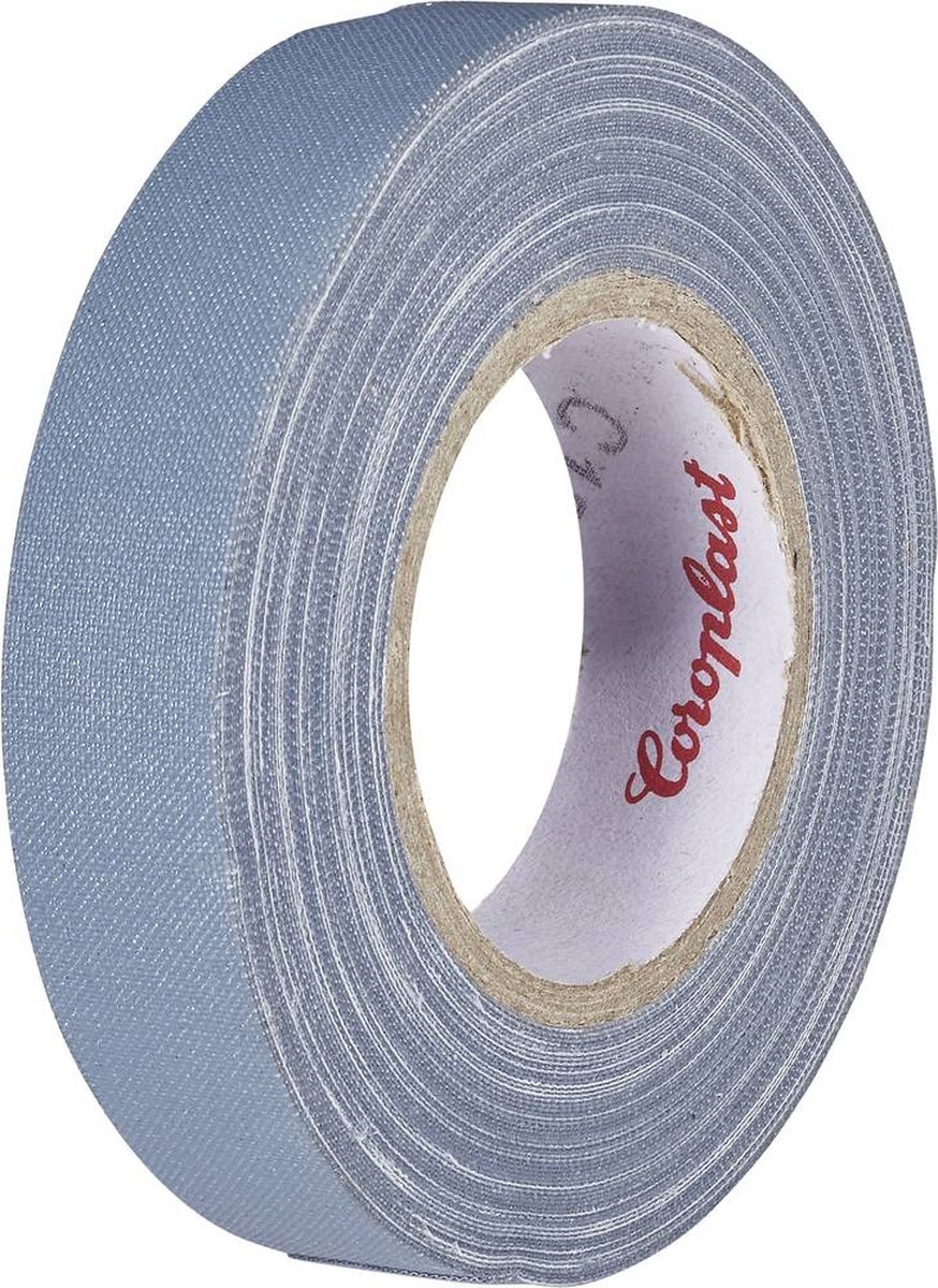 Coroplast 16780 16780 Textieltape (l x b) 10 m x 19 mm 10 m - Grijs