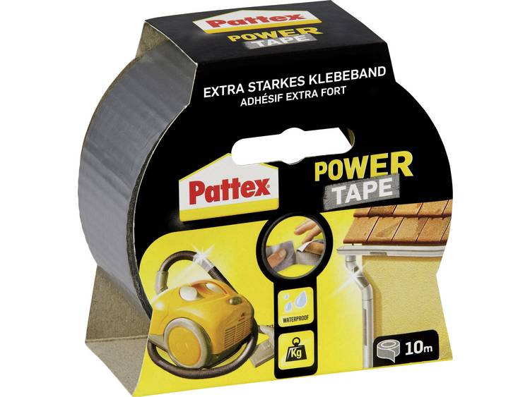 Pattex PT1DS Textieltape Power Tape Zilver (l x b) 10 m x 50 mm 10 m