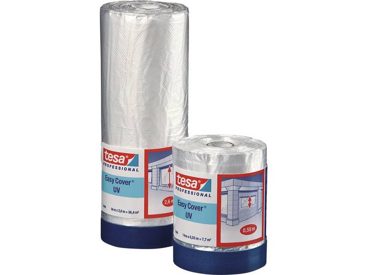 Tesa 04369-9-1 04369-9-1 Afdekfolie Easy Cover 4369 Transparant (l x b) 14 m x 1.10 m 14 m