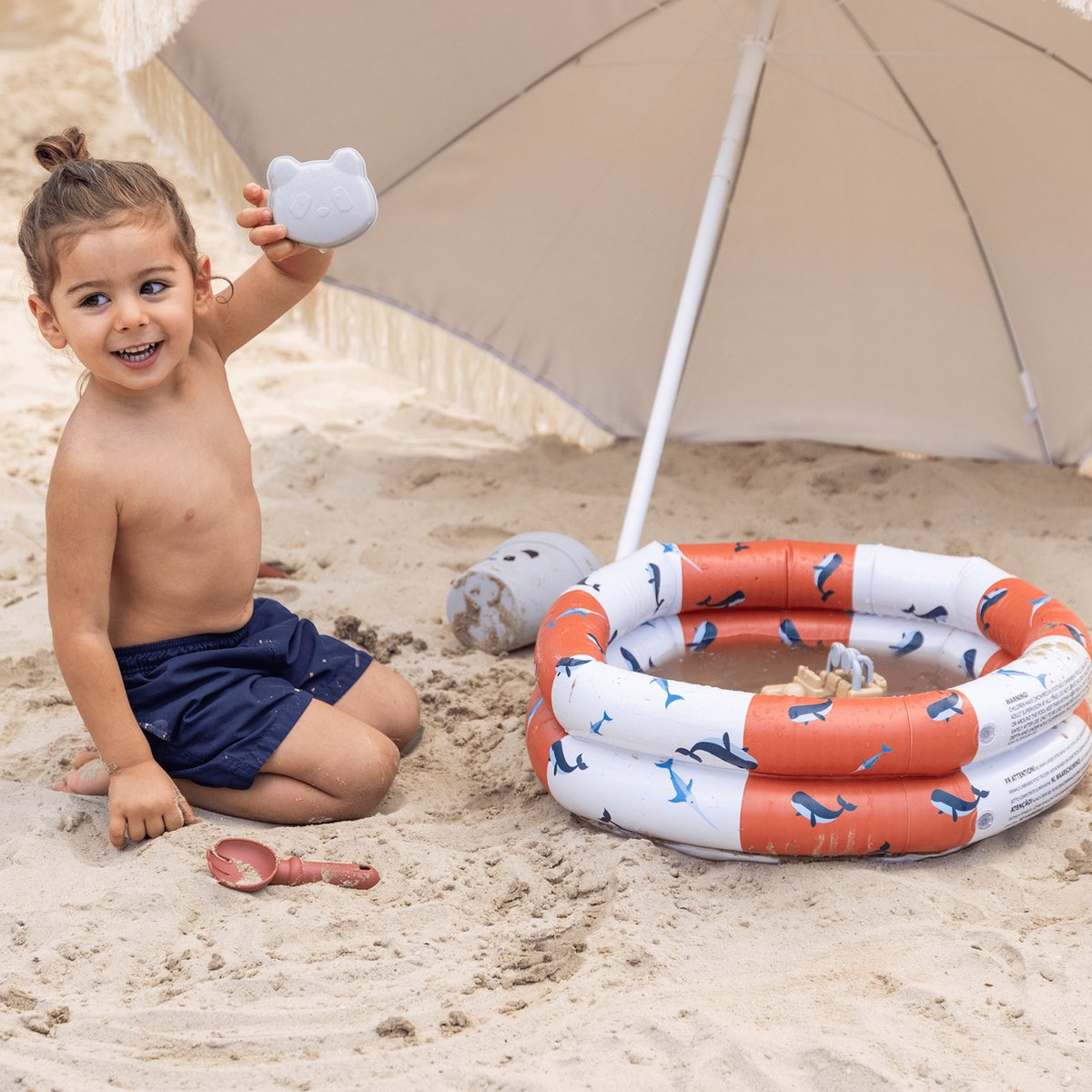 Swim Essentials Baby Zwembad Walvis - 60 Cm