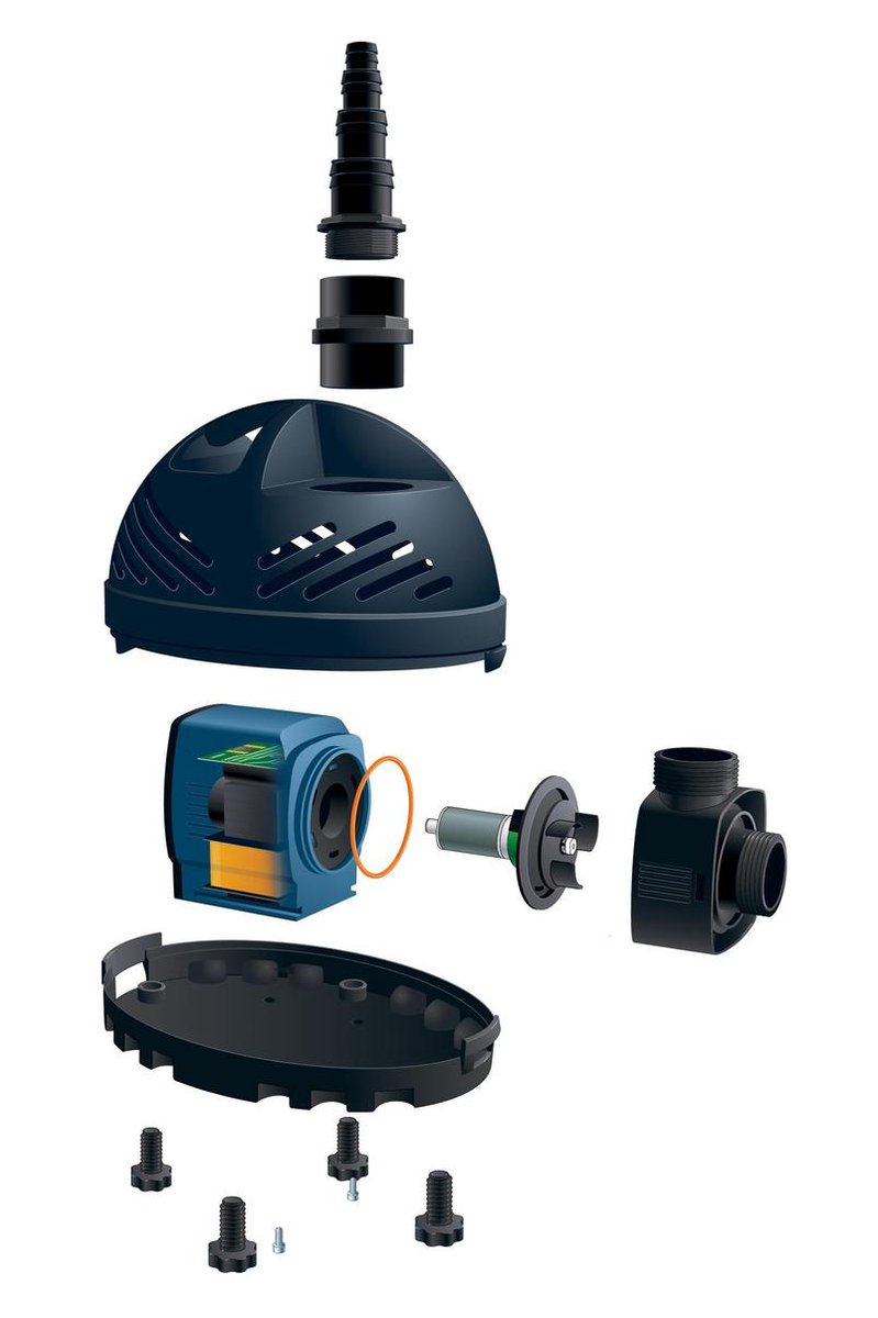 Ubbink Vijverpomp Cascademax 16000 160 W 1351323 - Grijs