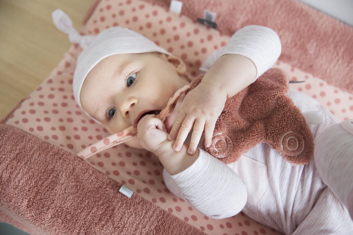Snoozebaby Knuffeltje Bella Butterfly - Dusty Rose