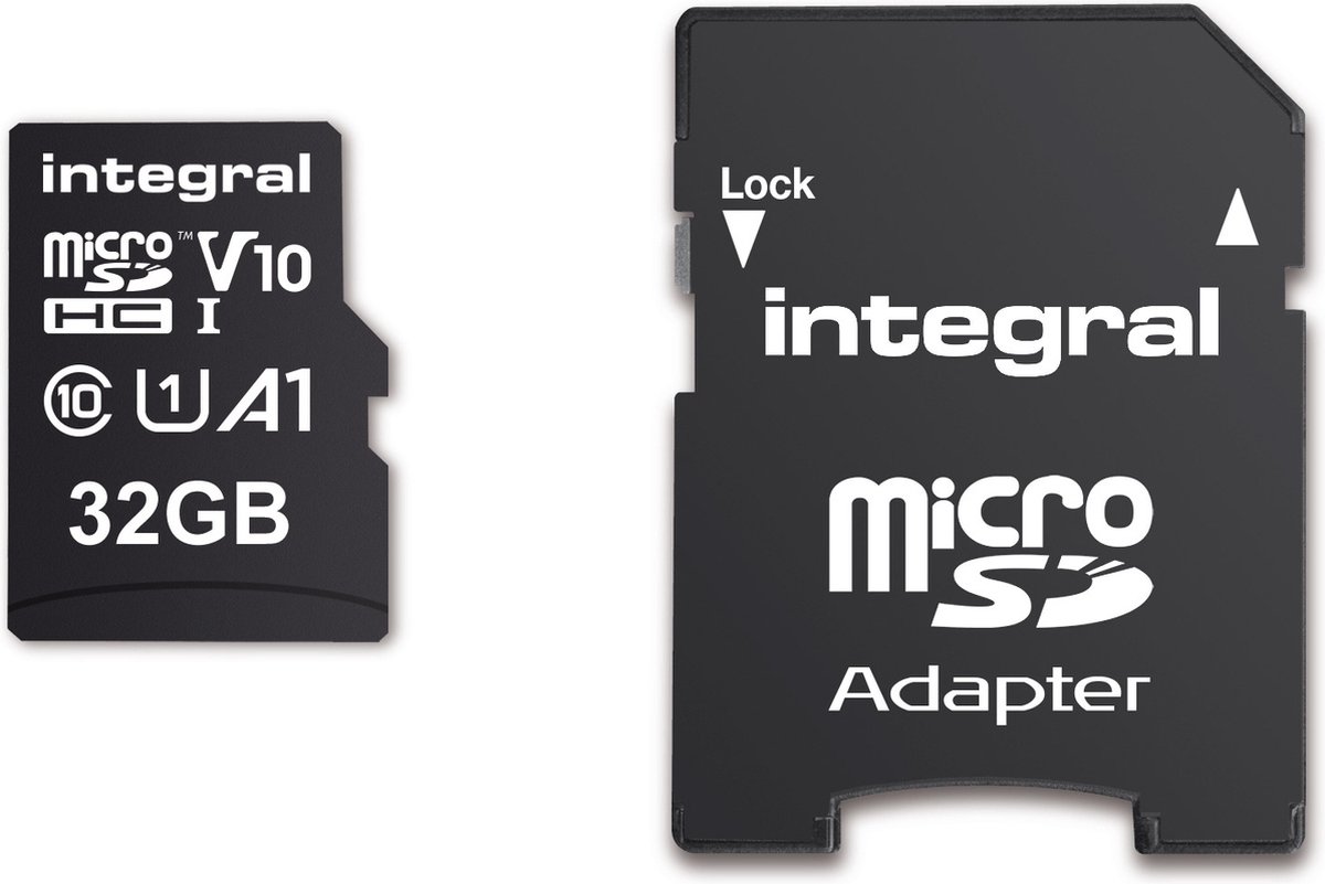 Enzo Integral Microsdhc Geheugenkaart, 32 Gb