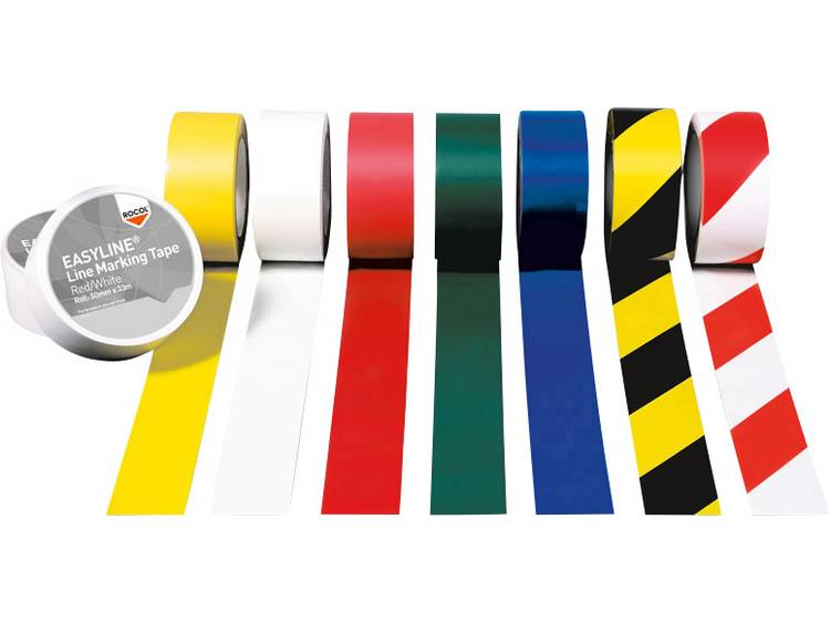 Rocol RS56010 RS56010 Markeringstape EasyTape (l x b) 33 m x 75 mm 33 m - Wit