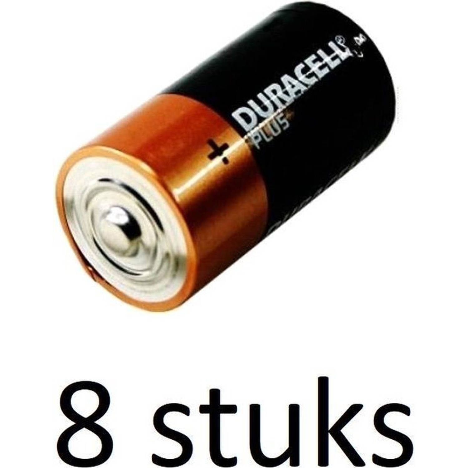 Duracell C Plus Power Batterijen - 8 Stuks