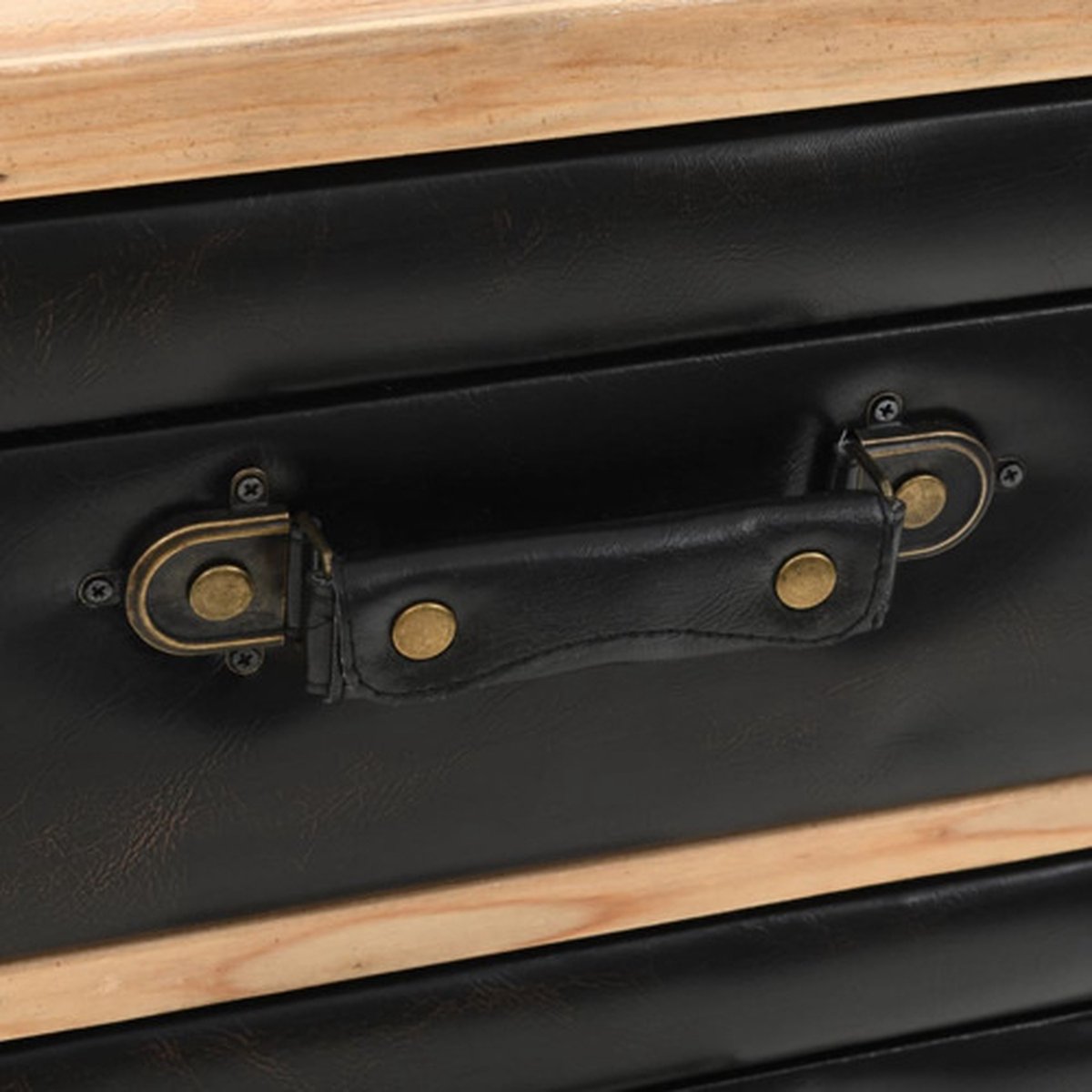 Vidaxl Ladekast 80x36x75 Cm Massief Vurenhout - Bruin
