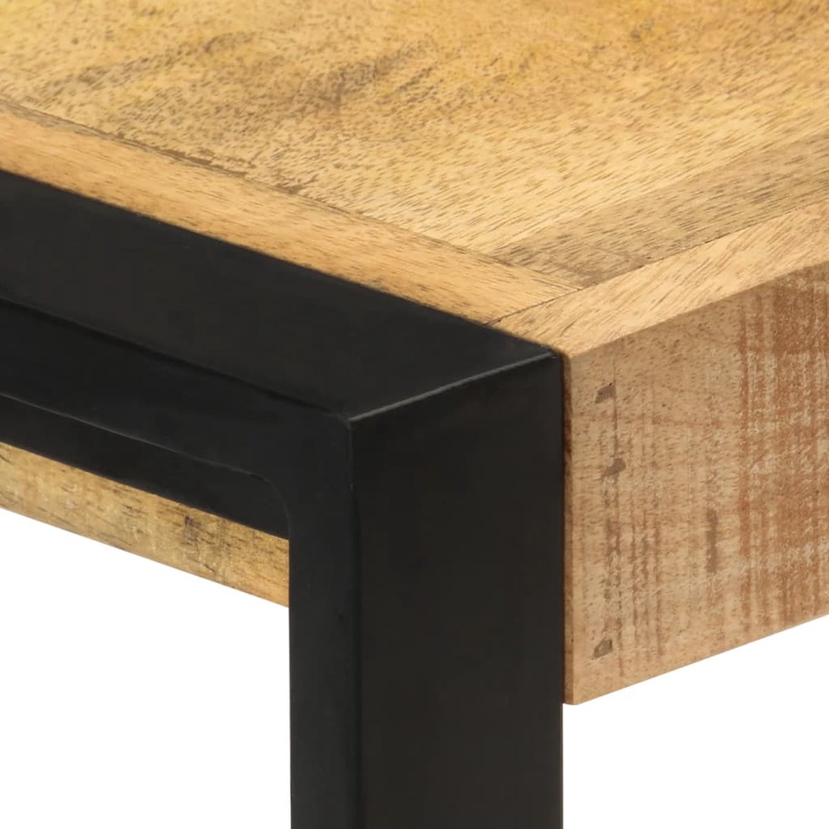 Vidaxl Bijzetkast 120x30x75 Cm Massief Mangohout - Bruin