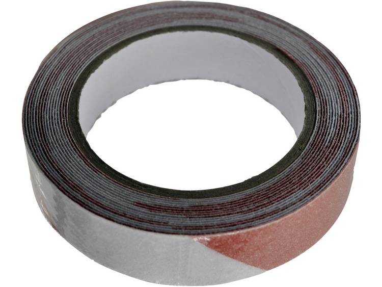 TOOLCRAFT ANST255M-RW Waarschuwingstape ANST255M-RW Rood, (l x b) 5 m x 25 mm 5 m - Wit