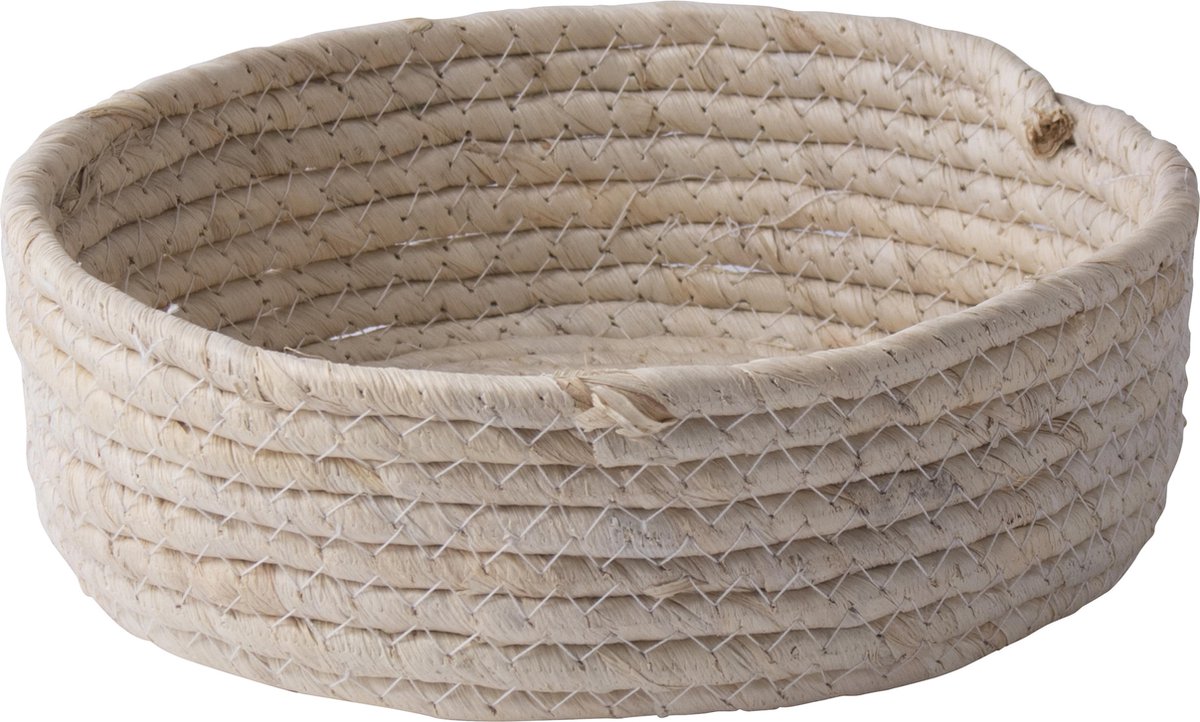 Gusta Mandje Maisblad - Set 2 Stuks - Beige