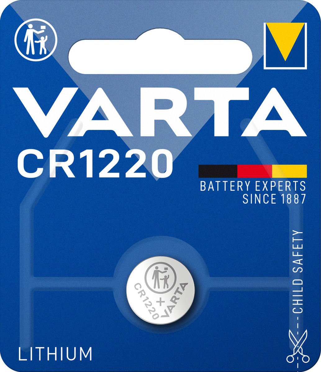 Varta Cr 1220 Primary Lithium Button