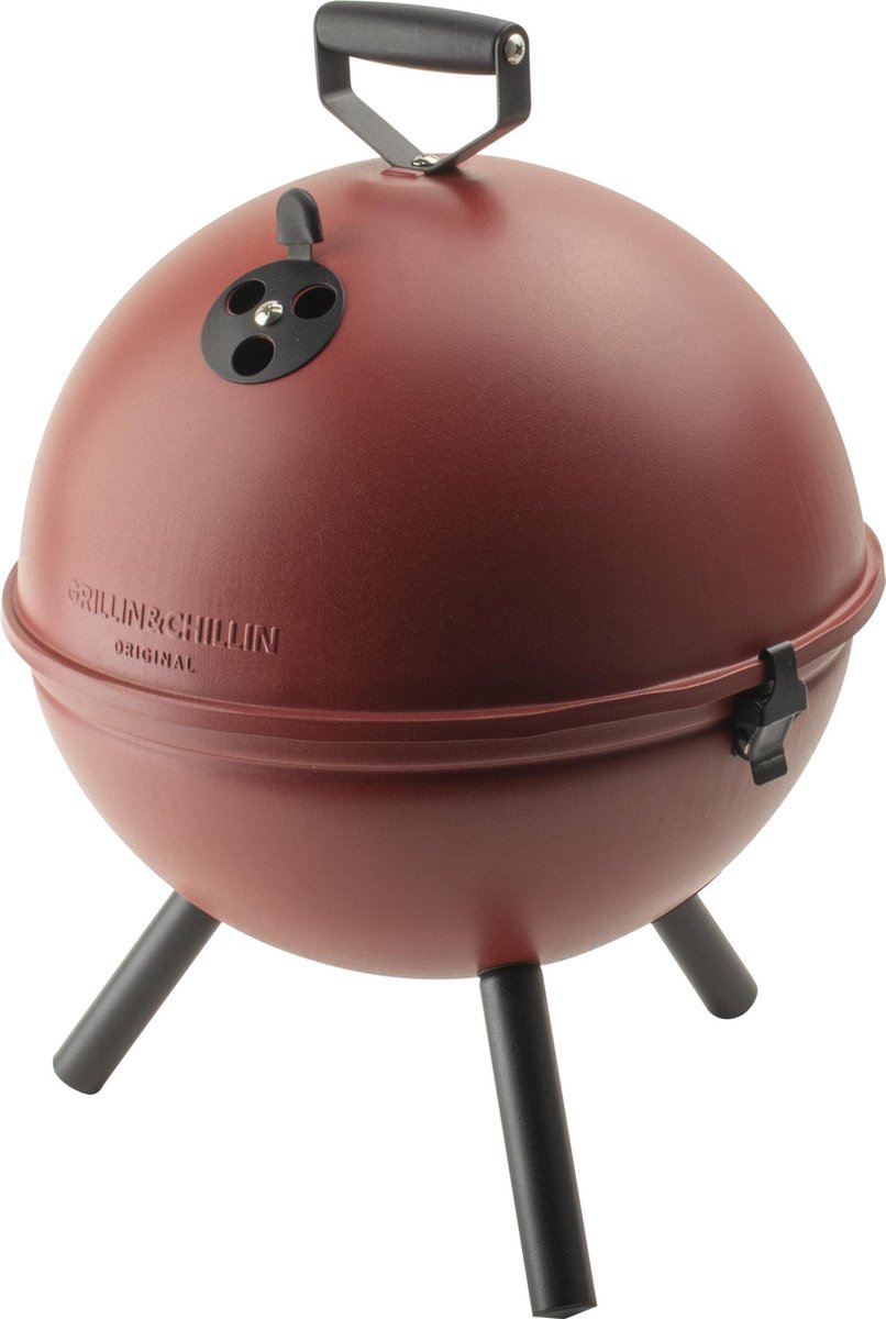 Gusta Bbq Bolvorm ø30,5cm - Grillin&apos;& Chillin&apos; - Rood