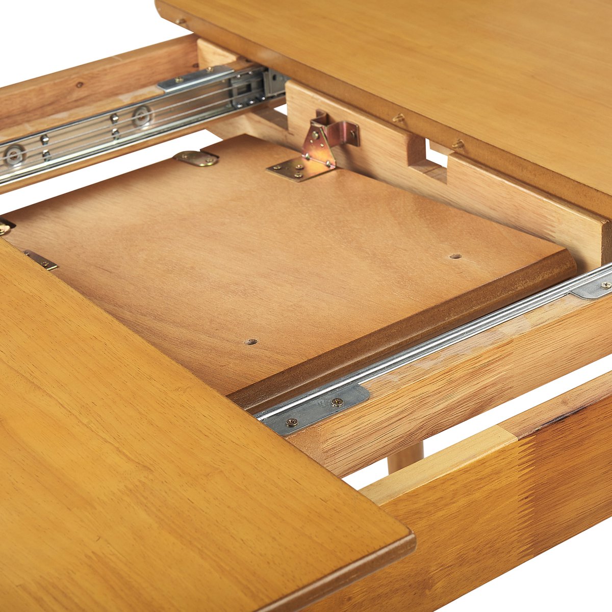 Beliani Toms - Verlengbare Tafel-lichte Houtkleur-mdf - Bruin